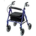 Freedom Series Royal Blue Deluxe Aluminum Rollator