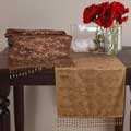 Beaded Accents Table Runner