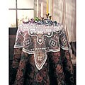 Tuscany 72x126-inch White Lace Tablecloth
