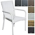 Kitty Hawk Wicker Square Back Outdoor Dining Chair