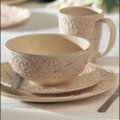 Free inviting info on china Plate American Atelier 16-piece Bianca Cream Dinnerware Set