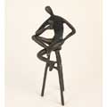 More resources for abstract Sculpture Art Cast Bronze Wine Connoiseur on Bar Stool Sculpture