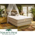 Nature's Rest by Spring Air Solitude Plush Zoned Latex Foam Twin-size Mattress Set
