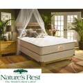 Nature's Rest by Spring Air Solitude Plush Zoned Latex Foam King-size Mattress Set