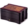 Dark Wood Jewelry Box Plenty of Storage