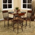 Halden Ginger Spice Metal 5-piece Dining Set