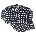Cotton Polka Dot Newsboy Cap (China)