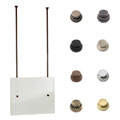 Rectangular Frameless Beveled-edge Ceiling-hung Mirrors (Case of 24)