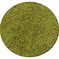 Hand-tufted Indo Green Wool Rug (23 Inches Round)