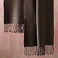 Free correlative problem solver for naturally rimless eyeglass frames 'Espresso' Alpaca Wool Shawl (Peru)