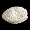 Alpaca Wool 'Wispy Clouds' Beret (Peru)