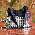 Cotton 'Diamond Light' Sling Tote Bag (India)