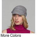 Michael Kors Women's Wool/ Cashmere Button Cap