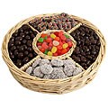 Gourmet Candy/ Chocolate Wicker Gift Basket