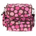 Mrs. Smith's Tempo Pink Polka Dot Diaper Bag