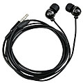 Black Universal 3.5 mm Stereo Headset with On Off and Mic