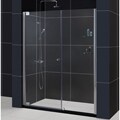 Elegance Collection Shower Door for 52.75 to 54.75-inch Width Range