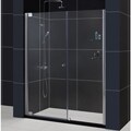 Elegance Collection Shower Door for 59.75 to 61.75-inch Width Range