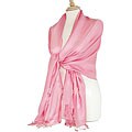Peach Couture Hand-knotted Baby Pink Wrap