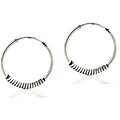 Sterling Silver Hoop Earrings