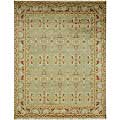 Free inviting data on oriental rugs Online Hand-knotted Kenton Green Oriental Wool Rug (9' x 12')