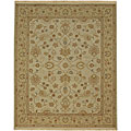 More information on a blog about Regency Style desk Hand-knotted Regency Ivory Oriental Wool Rug (6' x 9')