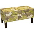 Jenny Upholstered Esprit Pear Storage Bench