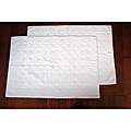 Authentic Hotel and Spa Turkish Cotton Bath Mats (Set of 2)