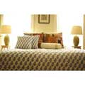 Organic Cotton Juliette Bleue King-size Quilt (India)