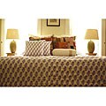 Organic Cotton Juliette Violet King -size Quilt (India)