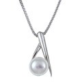 Beneficial problem solver for Luscious abstract Sterling Silver Freshwater Pearl Necklace (7-8 mm)