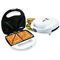 Better Chef IM-283W White Sandwich Panini Maker Compact Grill