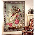 Edwige Flemish Floral 37x26 Wall Tapestry