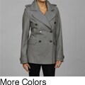 Tommy Hilfiger Women's Double-breasted Wool-blend Coat