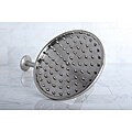 Rainfall Satin Nickel 8-inch Shower Head with 12-inch Shower Arm