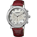 Akribos XXIV Men's Swiss Diamond Day/ Date GMT Strap Watch