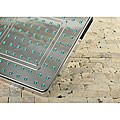 Square 10-inch Rain Shower Head with 16-inch Solid Brass Shower Arm