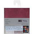 Walnut Hollow Pink Metal Squares (Pack of 8)