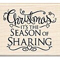 Inkadinkado Season For Sharing Rubber Stamp