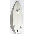 Complementing guides on surfboard Towels surf Antipop Swallow Tail 5' 5.5-inch Surfboard