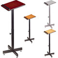 mahogany Bureau headline news Adjustable-height Speaker Stand