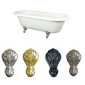 Informative information and resources on iron Oil Vintage Collection 67-inch Acrylic Dual Clawfoot Tub
