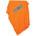 Illinois 'Fighting Illini' Sweatshirt Blanket