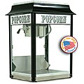 Paragon 1911 8-oz Black and Chrome Popcorn Machine