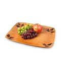 Mango Wood Floating Leaf Serving Platter (Thailand)