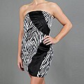Wishes Junior's Zebra Print Dress