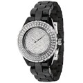 Akribos XXIV Women's Dazzling Ceramic Swiss Quartz Watch