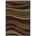 Beige Stripe Rug (3'2 x 5'5)