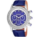 August Steiner Women's Multifunction Dazzling Strap Watch