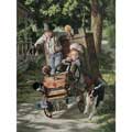 Bob Byerley 'Help on The Way' Gallery-wrapped Canvas Art